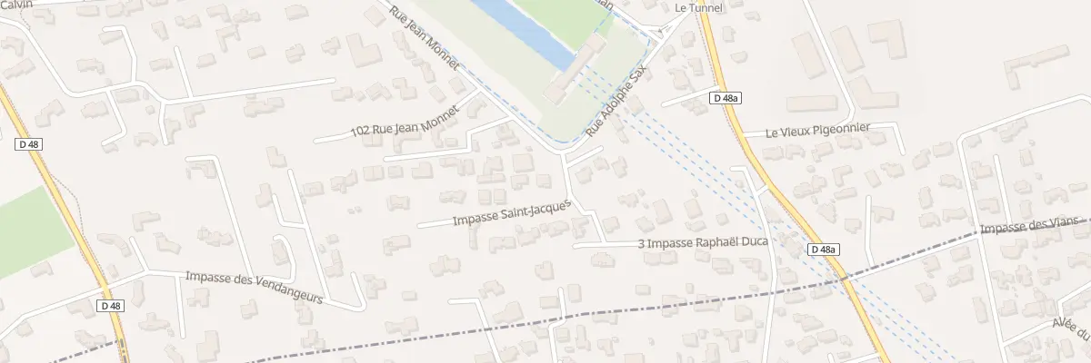 Plan du 13 Rue Adolphe Sax à Marignane
