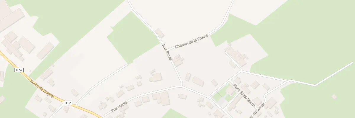Plan du 6 Rue Basse à Villy