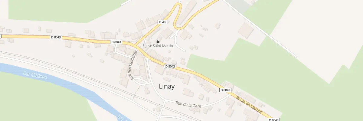 Plan du 11 Rte de Margut à Linay