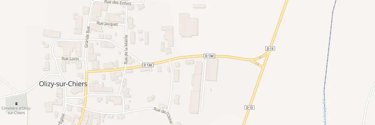 Plan du 10 Rue de la Ferté à Olizy-sur-Chiers