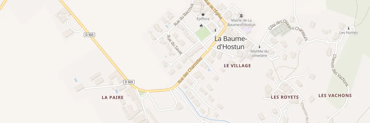 Plan du 11 Rue du Savet à La Baume-d’Hostun