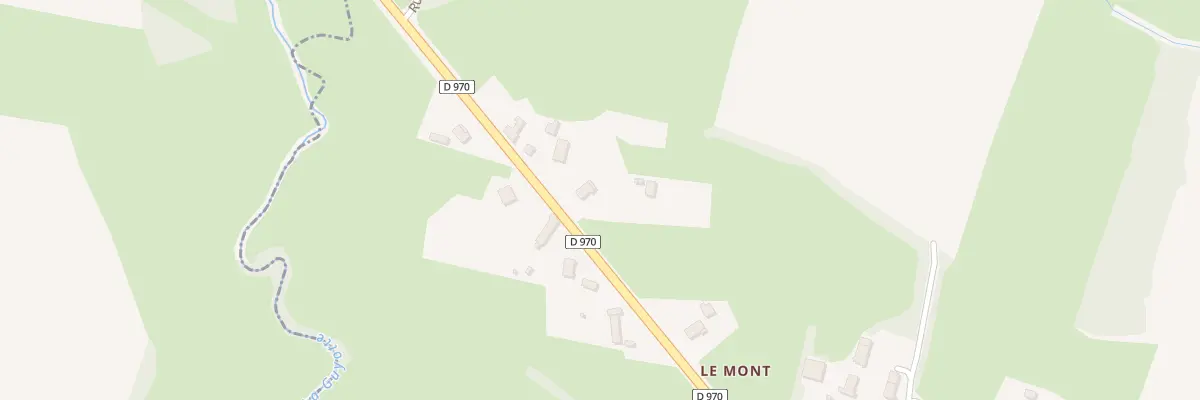 Plan du 1105 Rte de St Germain à Serley