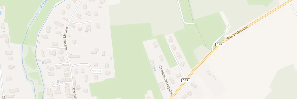 Plan du 23 Rue du Girondan à Saint-Romain-de-Jalionas