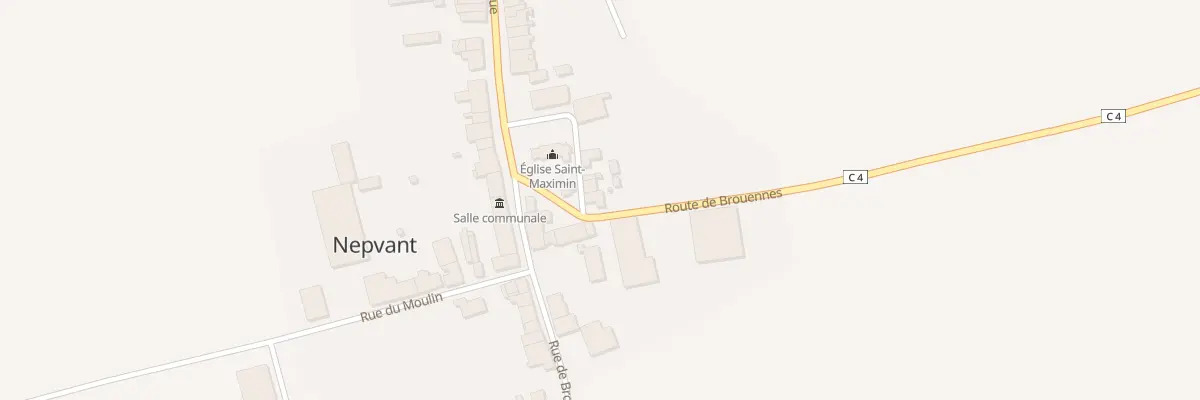 Plan du 7 Rue du 3 Eme Rac à Nepvant