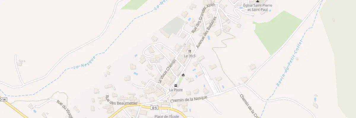 Plan du 28 Rue de la Croix à Méthamis