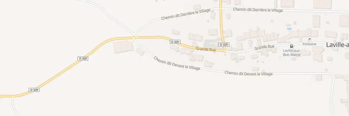 Plan du 3 Rue Grande à Laville-aux-Bois