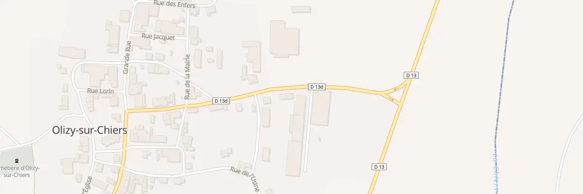 Plan du 12 Rue de la Ferté à Olizy-sur-Chiers