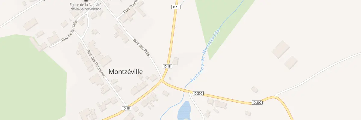 Plan du 9009 Les Royets à Montzéville