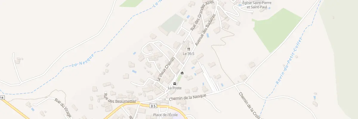 Plan du 24 Rue de la Croix à Méthamis