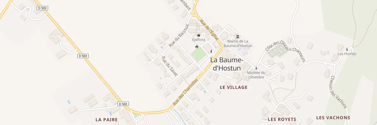 Plan du 12 Rue du Savet à La Baume-d’Hostun