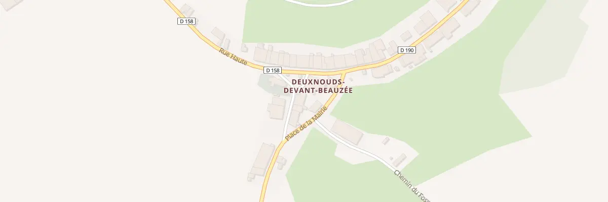 Plan du 1 Rue Basse à Beausite