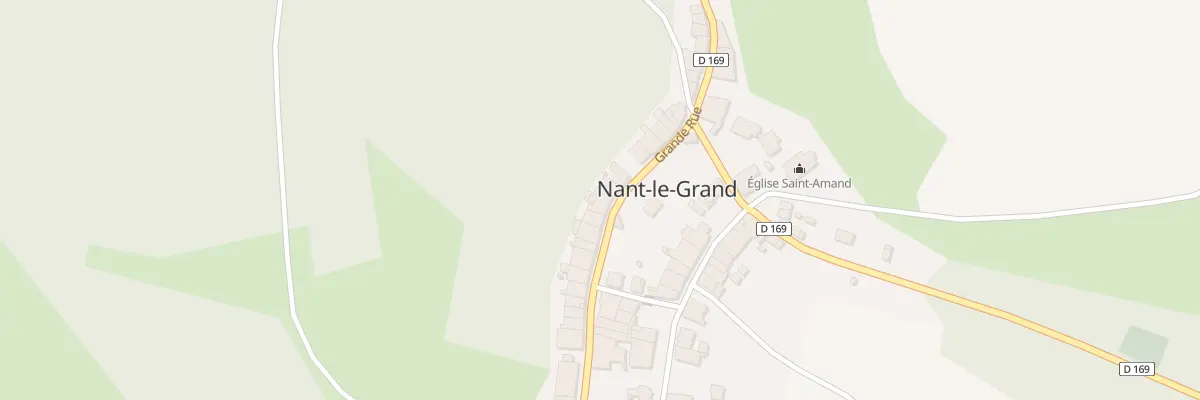 Plan du 28 Gr Grande Rue à Nant-le-Grand