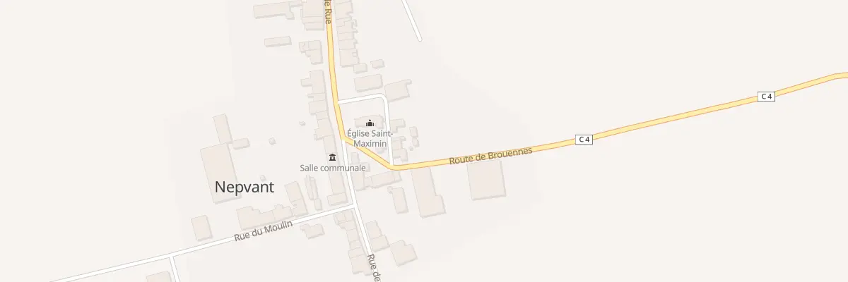 Plan du 5 Rue du 3 Eme Rac à Nepvant