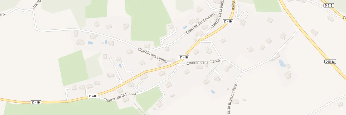 Plan du 5067 La Poyat et Chante Merle à Ornacieux-Balbins