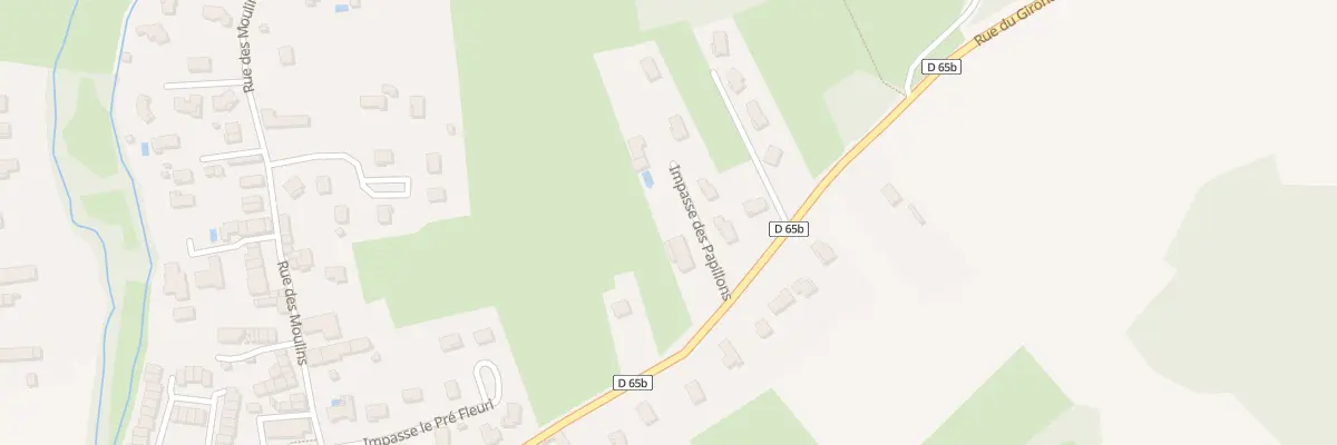 Plan du 543 Rue du Girondan à Saint-Romain-de-Jalionas