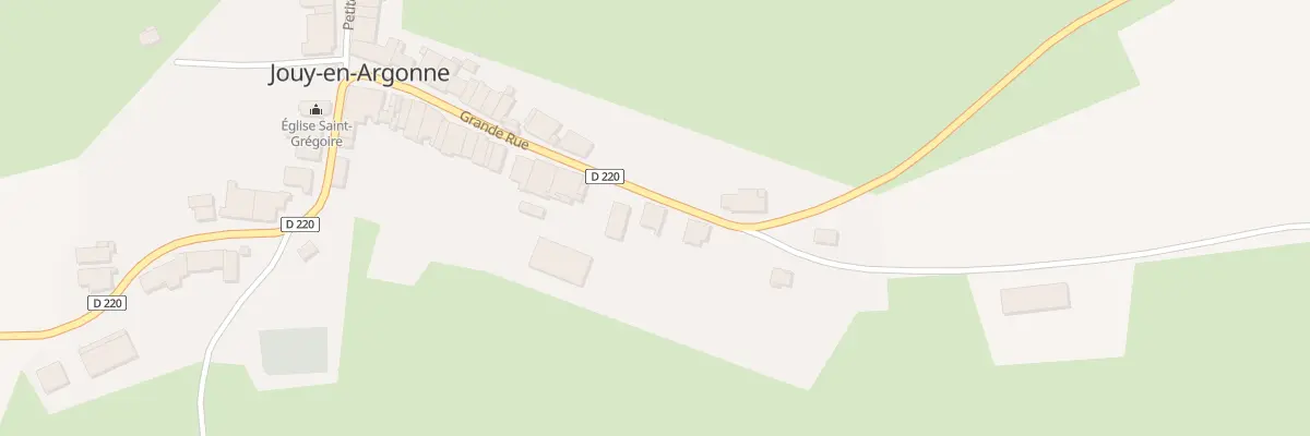 Plan du 12 Gr Grande Rue à Jouy-en-Argonne