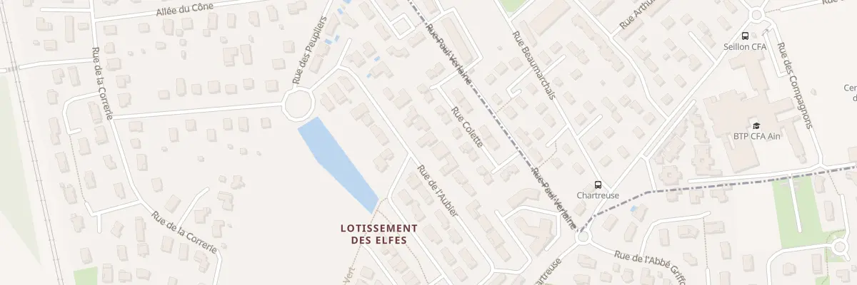 Plan du 187 Rue de l’Aubier à Péronnas