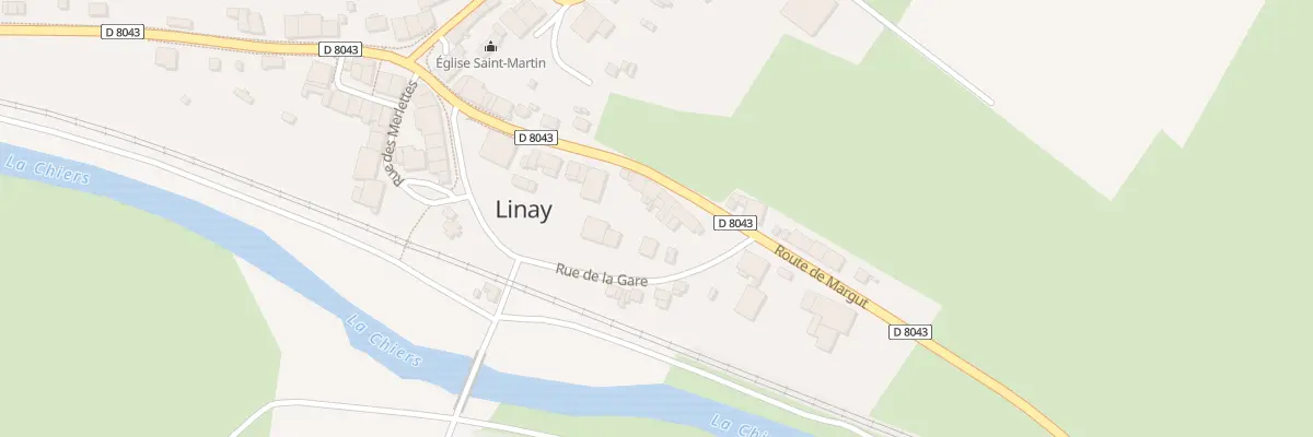 Plan du 22 Rte de Margut à Linay