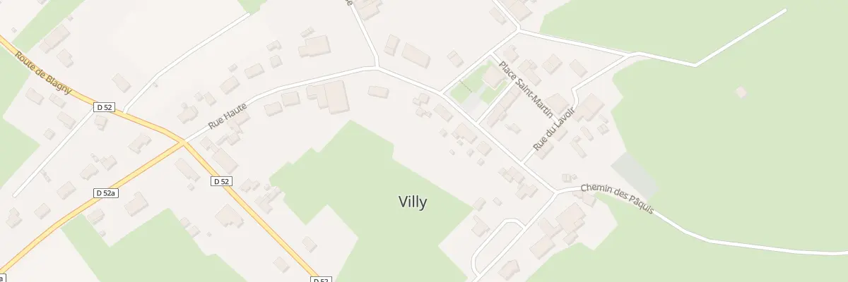 Plan du 7 Pl Saint Martin à Villy