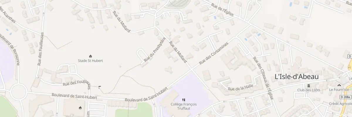 Plan du 2 Rue du Mollard à L’Isle-d’Abeau