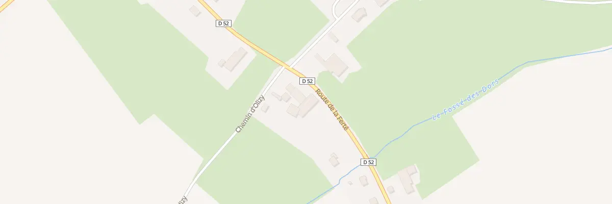 Plan du 12 Rte de la Ferte à Villy