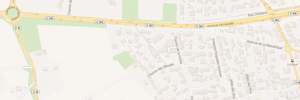 Plan du 9408 Rue de la Fonse à Gignac-la-Nerthe