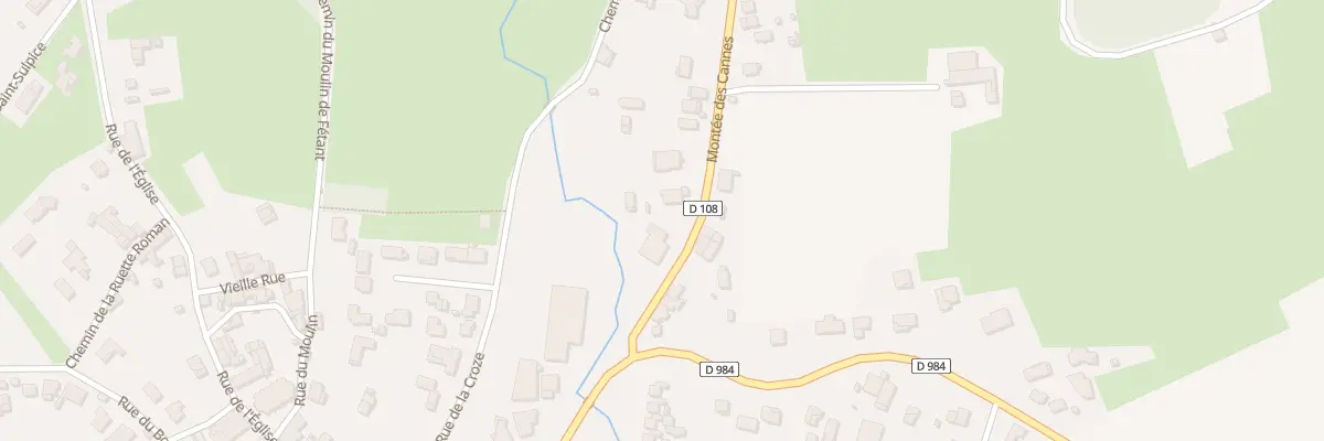 Plan du 40 Mte des Cannes à Villieu-Loyes-Mollon