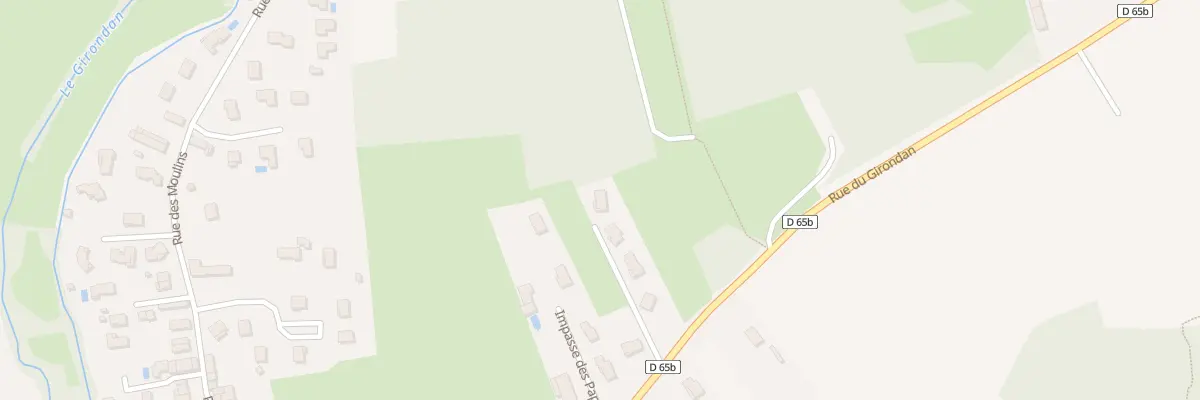 Plan du 643 Rue du Girondan à Saint-Romain-de-Jalionas