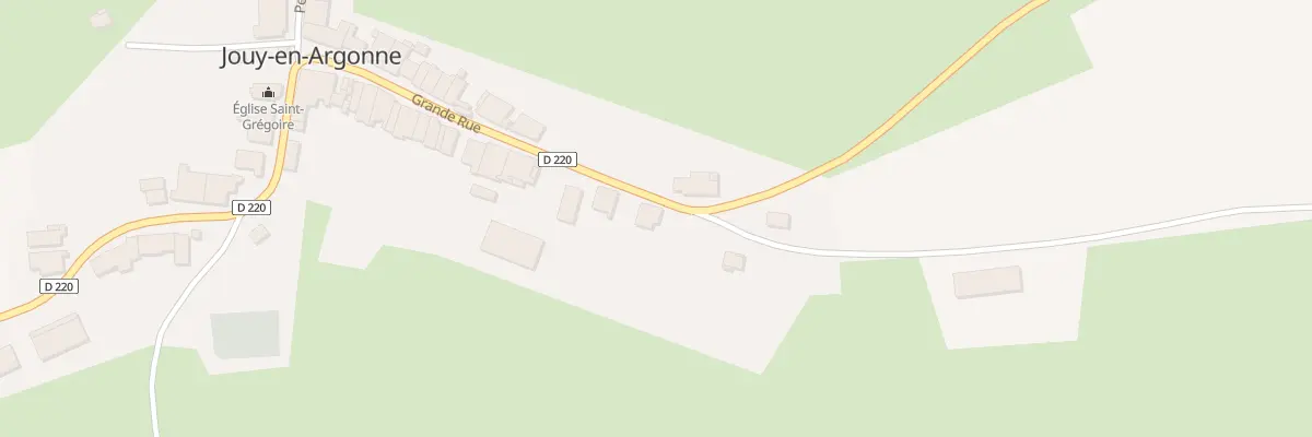 Plan du 14 Gr Grande Rue à Jouy-en-Argonne
