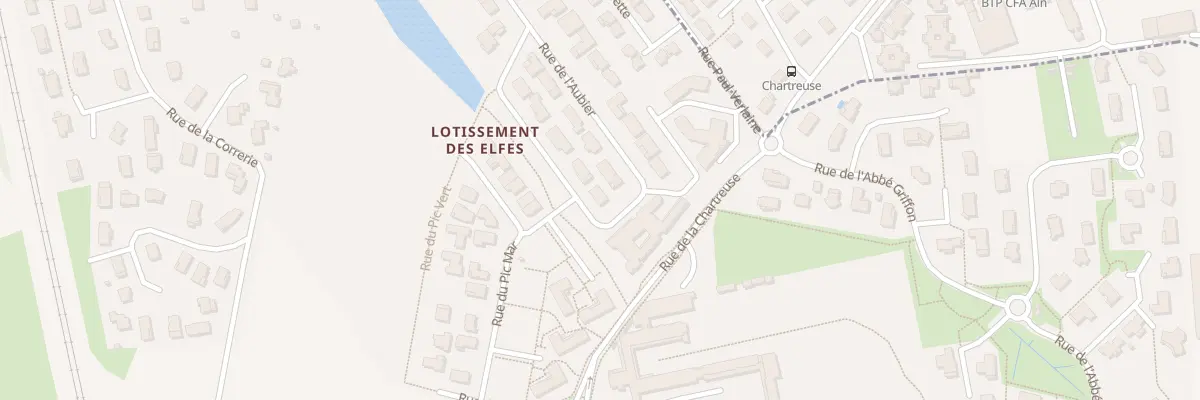 Plan du 354 Rue de l’Aubier à Péronnas