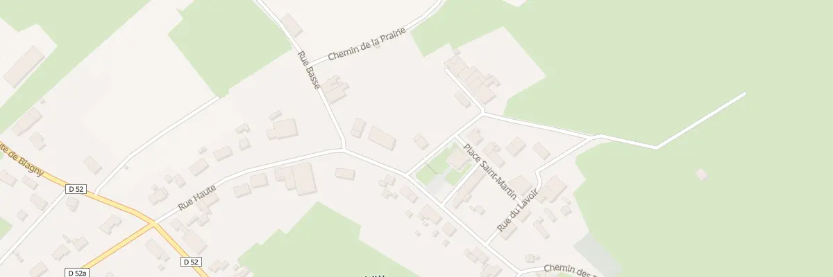Plan du 6 Pl Saint Martin à Villy