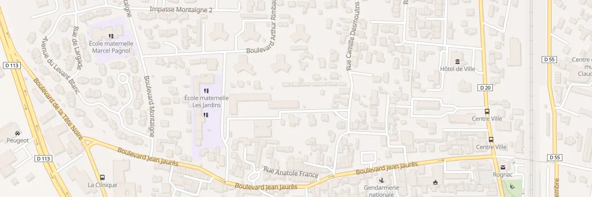 Plan du 3 Bd Jean Giono à Rognac