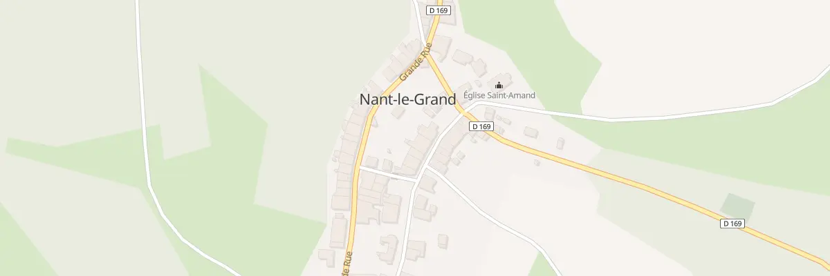 Plan du 4 Rue de la Fontaine à Nant-le-Grand