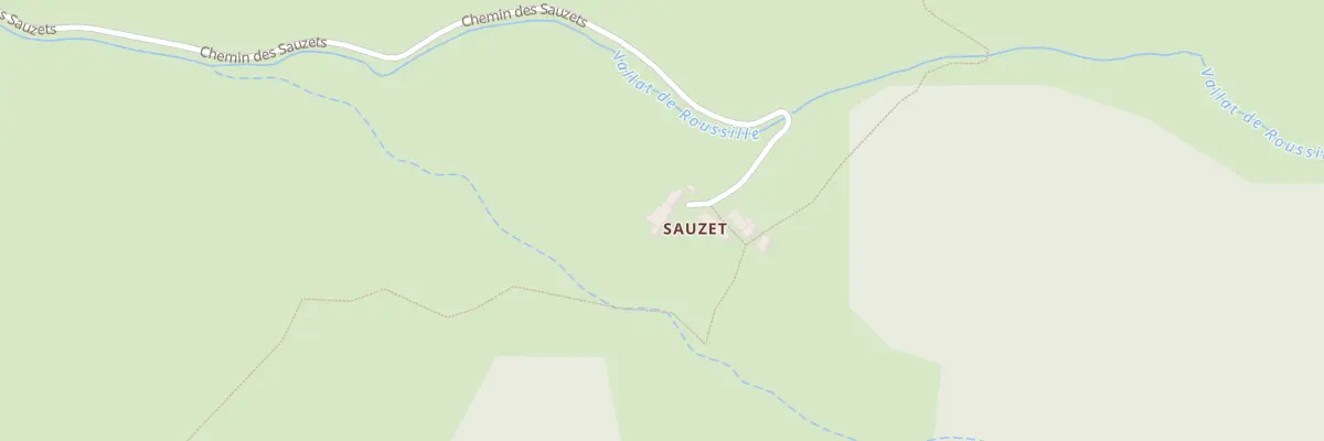 Plan du 5088 Sauzet à Bouvières