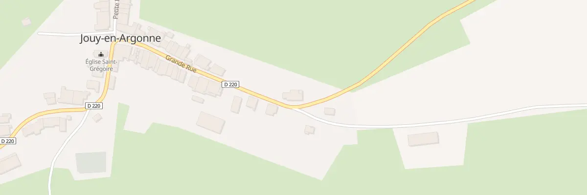 Plan du 13 Gr Grande Rue à Jouy-en-Argonne