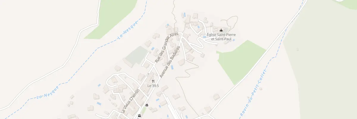 Plan du 494 Av des Badaires à Méthamis