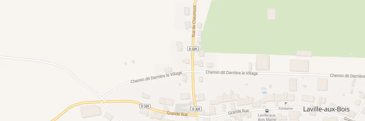 Plan du 6 Rue de Chaumont à Laville-aux-Bois