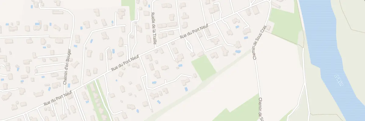 Plan du 592 Rue de Port Neuf à Saint-Jean-de-Niost