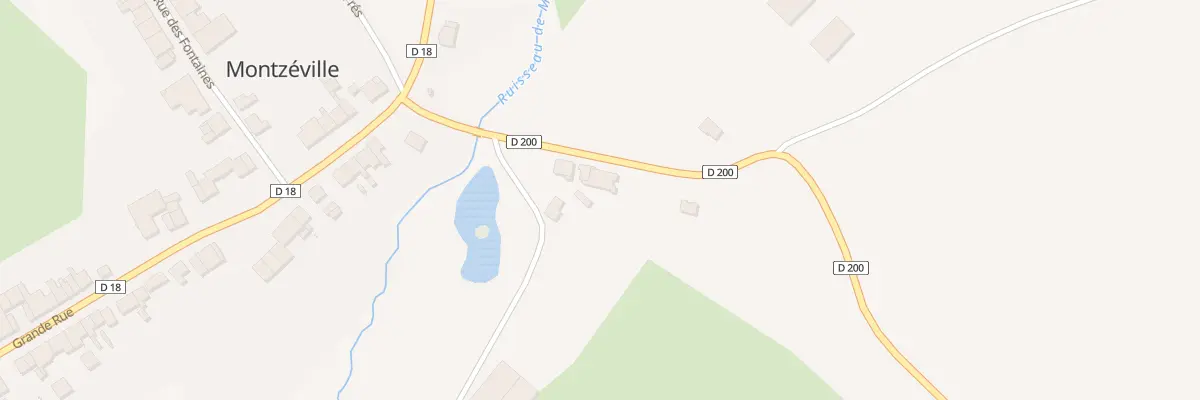 Plan du 5 Rte de Béthelainville à Montzéville