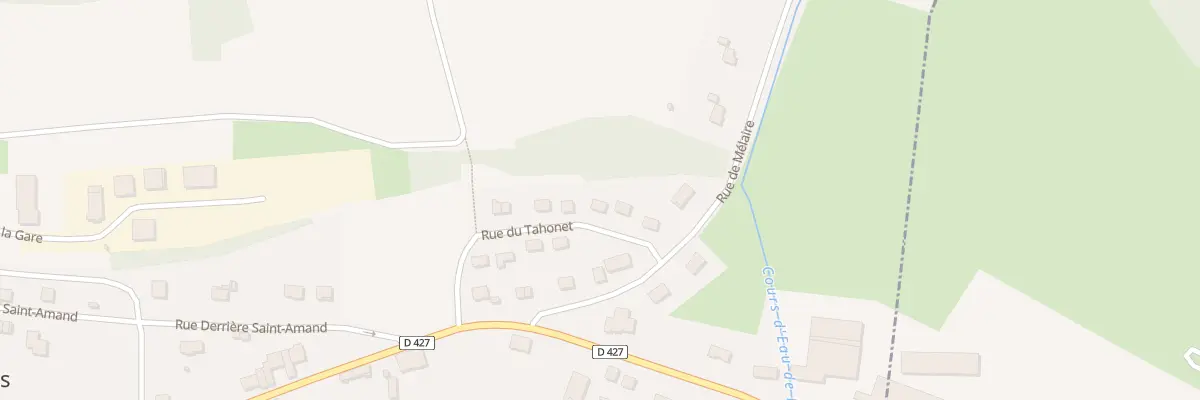 Plan du 6 Rue du Tahonet à Poissons