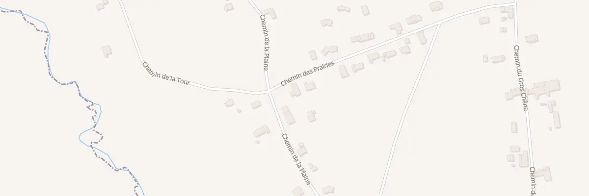 Plan du 22 Che des Prairies à Châtenay