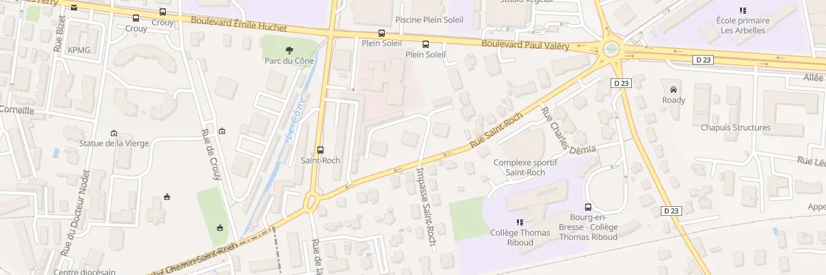 Plan du 22 Rue de St Roch à Prémeyzel
