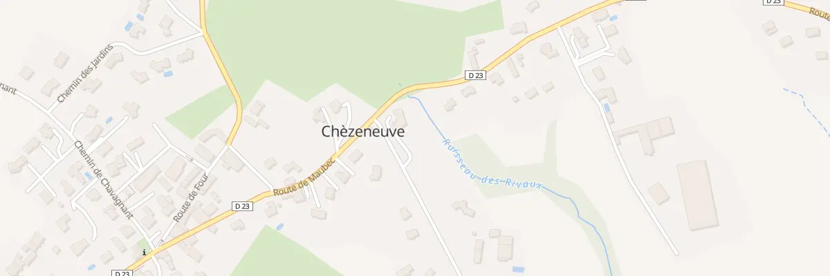 Plan du 55 Chem de la Muletiere à Chèzeneuve
