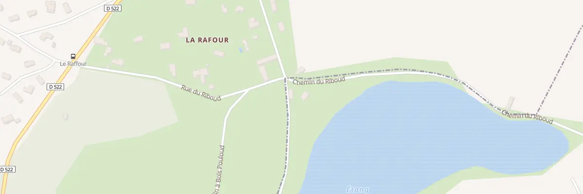 Plan du 767 Rte du Riboud à Culin