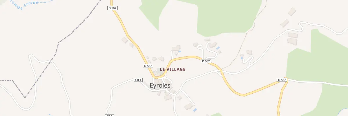 Plan du 5013 Le Village à Eyroles