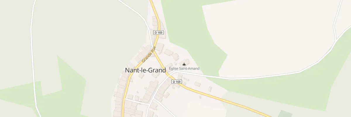 Plan du 2 Rue du Tilleul à Nant-le-Grand