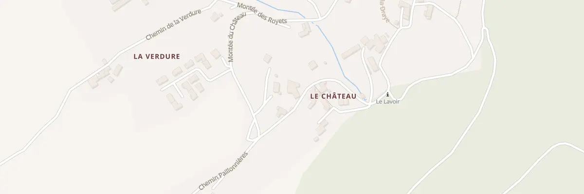 Plan du 343 Mte du Château à La Baume-d’Hostun