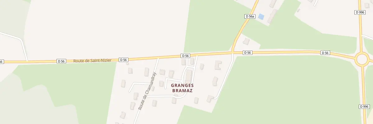 Plan du 451 Rte de Saint Nizier à Cormoz