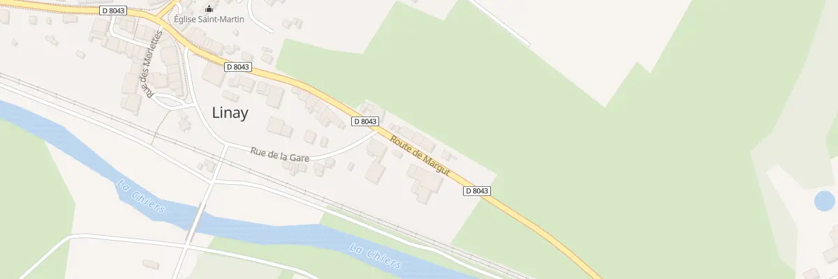 Plan du 19 Rte de Margut à Linay