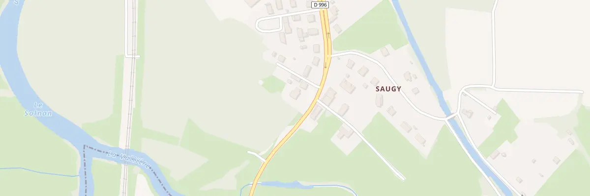 Plan du 116 Rue des Bordes à Louhans-Châteaurenaud